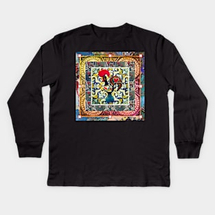 Portuguese folk art Kids Long Sleeve T-Shirt